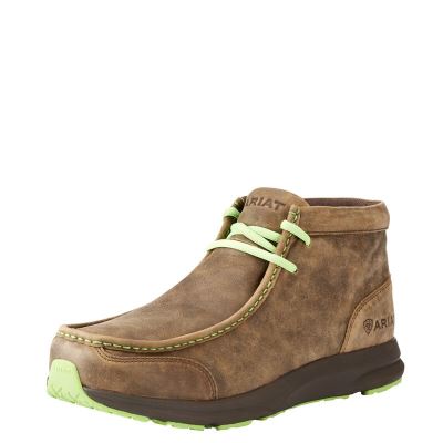 Ariat Spitfire - Western Laarzen Bruin / LichtGroen Heren - 12294-938